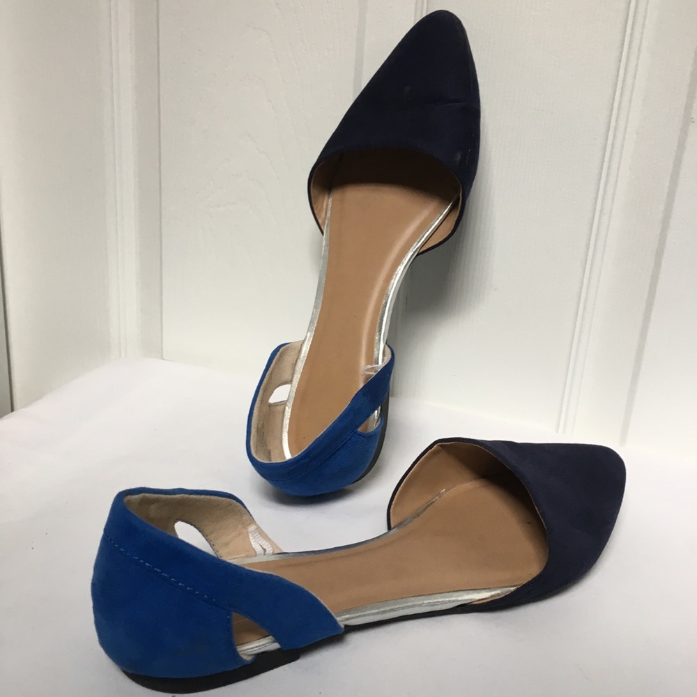 Gap flats, navy and blue sz 9
